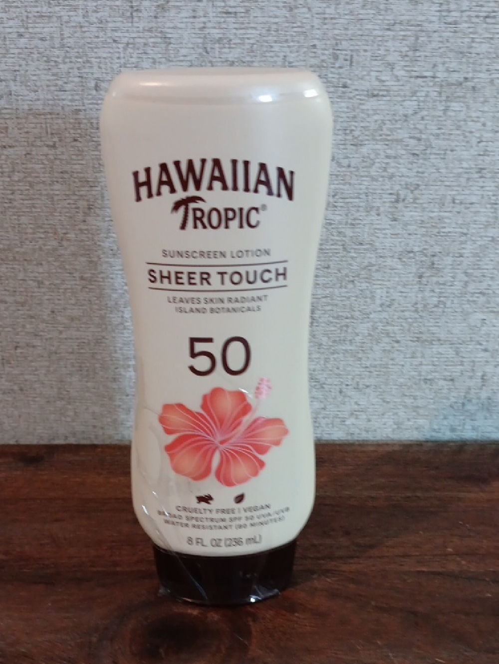 Hawaiian Tropic -Sheer Touch SPF 50 Sunscreen Lotion - Cream 8Fl Oz